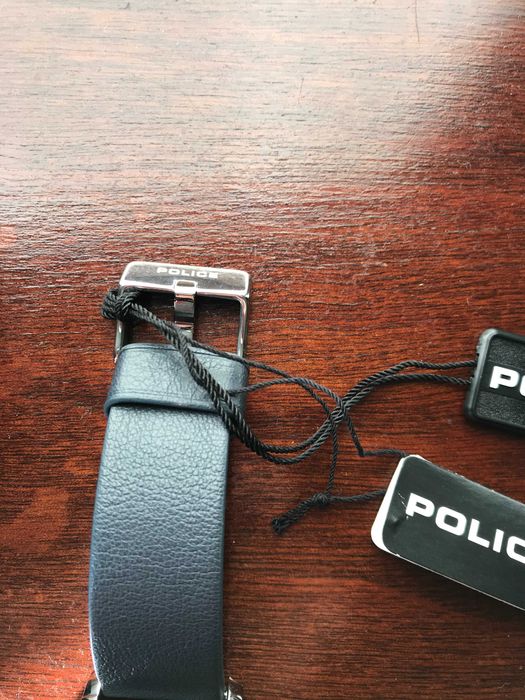 Relógio Police Azul & Prateado