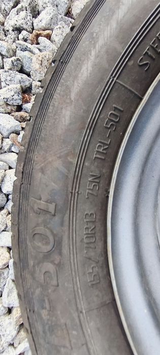 Koła 155/70R13 przyczepki Neptun 4x100. Jak nowe 4sztuki