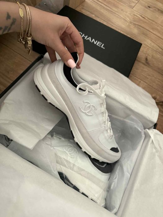 Sneakersy chanel białe adidasy nowe 41