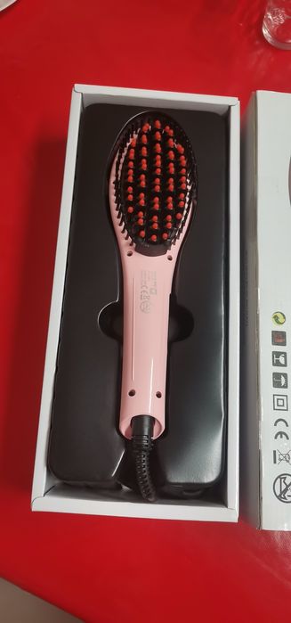 Escova alisadora elétrica