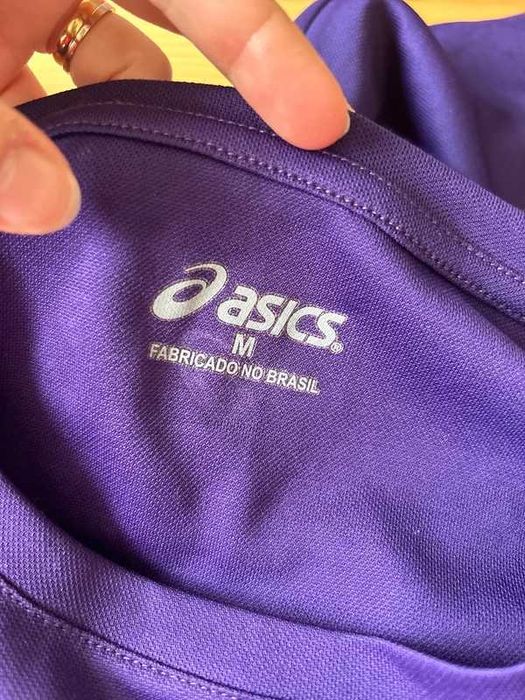 Camisola fitness roxa asics