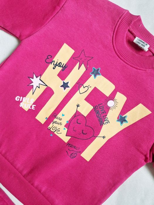 Теплий спортивний костюм Pitici дівчинка 4-5 р, 3-4 р штани батнік