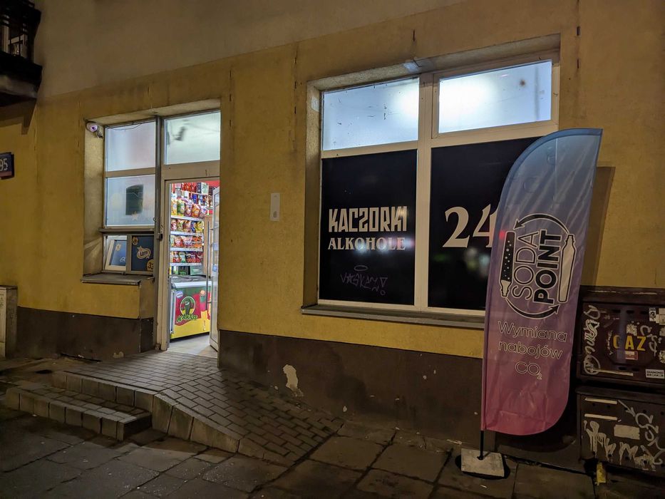 Sodastream Warszawa (Gocławek), Grochowska 95 Wymiana nabojów CO2