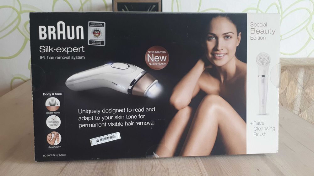Depilator Braun silk epil expert IPL depilacja laserowa