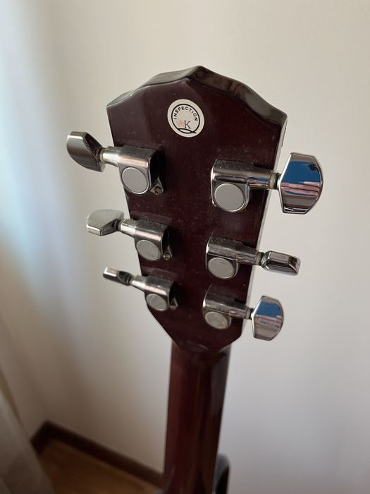 Guitarra Electroacústica Fender DG-5 SBST + Suporte