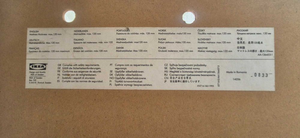 Berço de bebé - IKEA