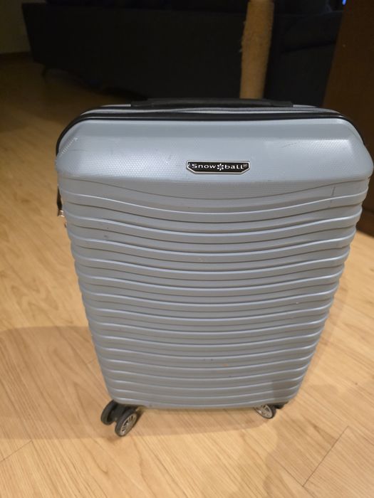Mala de cabine Snowball rígida com cadeado TSA