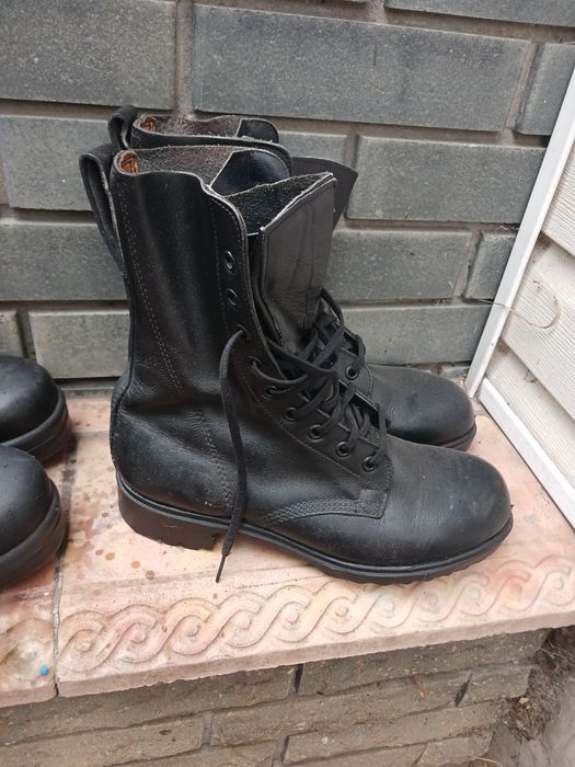 Кожанные берцы.42 размер.