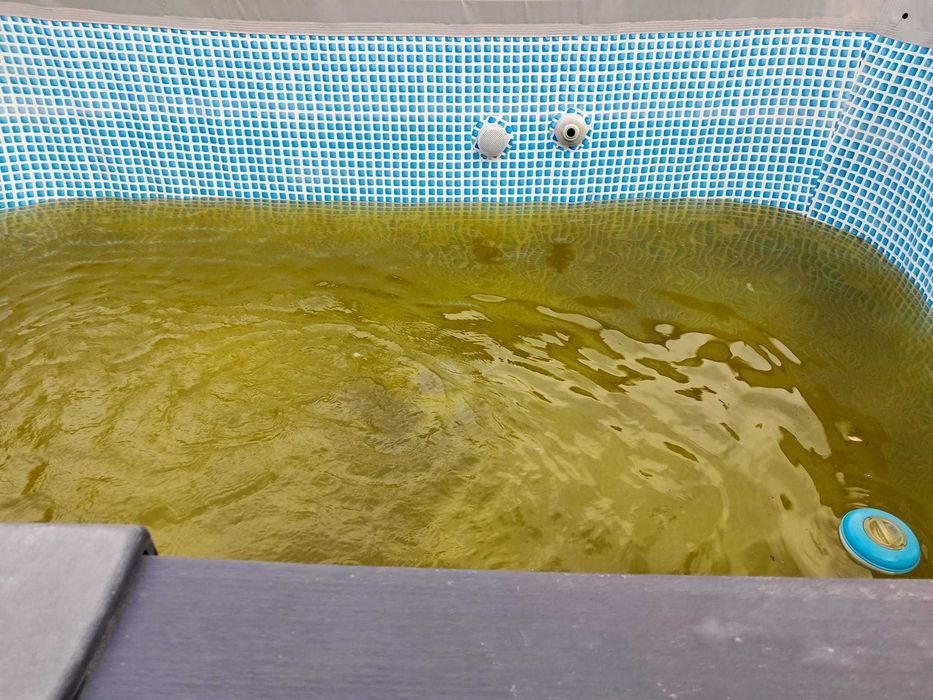 Piscina Desmontavel Intex Graphite Gray Panel