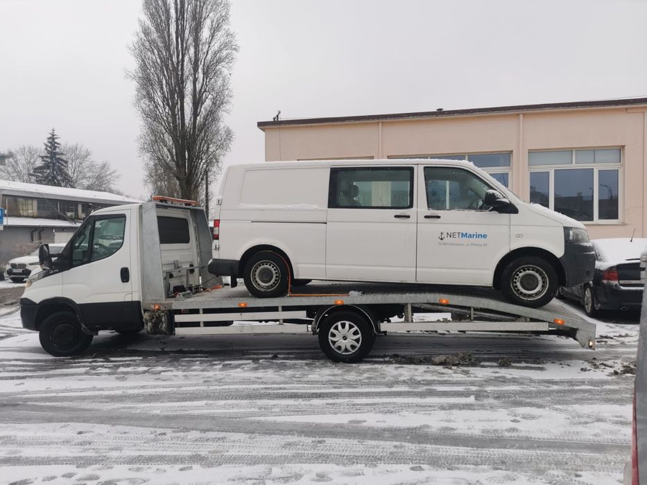 POMOC DROGOWA 24/7 transport samochodów i maszyn do 15T LAWETA