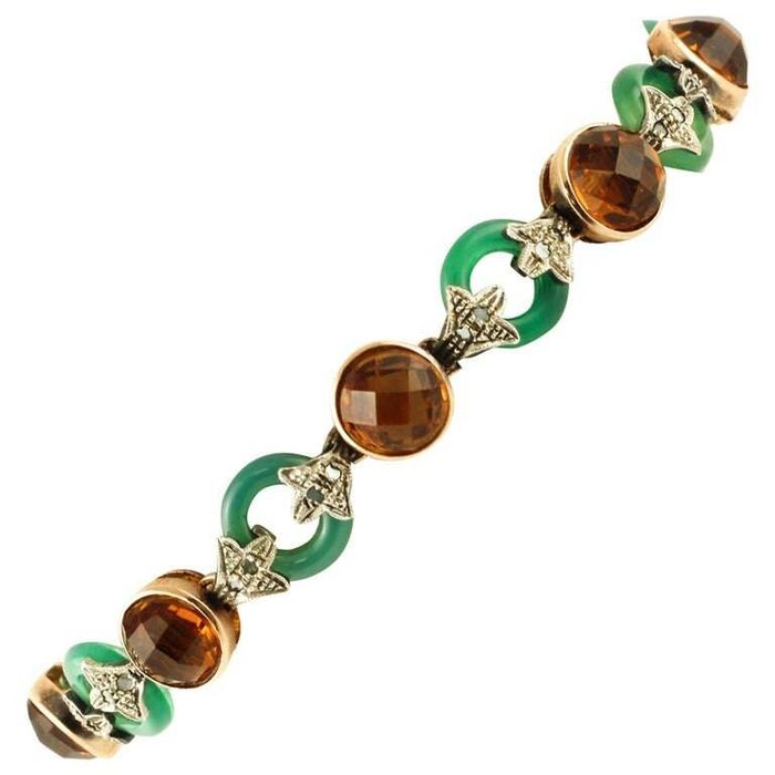 Joias - Pulseira de Ouro e prata 15