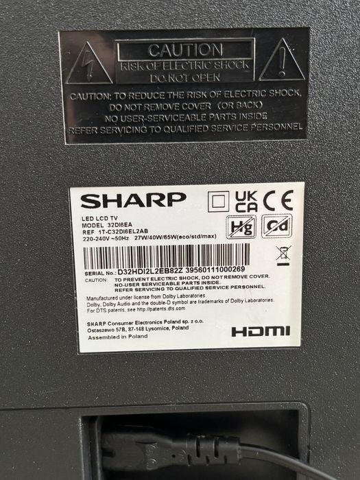 Telewizor Sharp smart tv 32 cale (81cm)