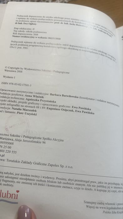 Podręcznik biologia klasa 5 wsip podręcznik