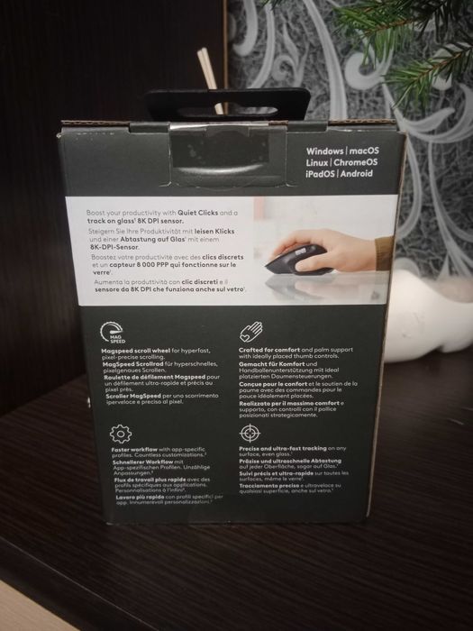 Миша LOGITECH MX Master 3S BT Performance Wireless GRAPHITE