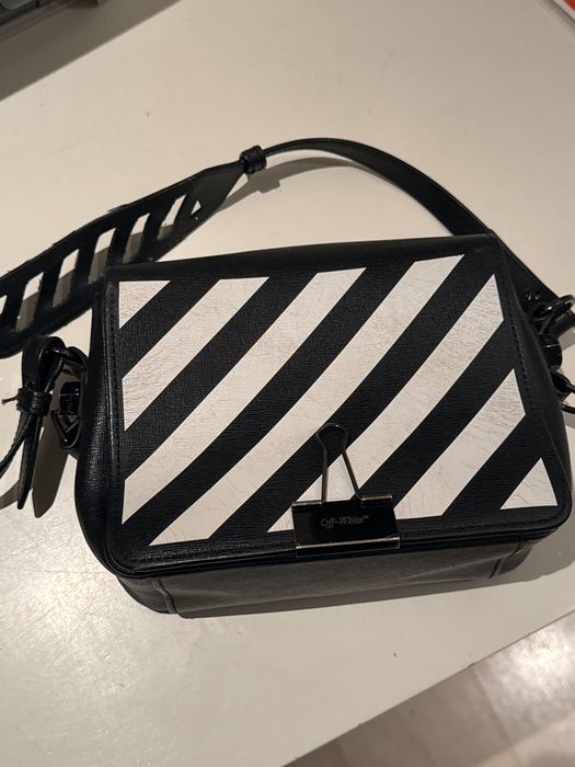 Off-White Binder Clip Shoulder Bag