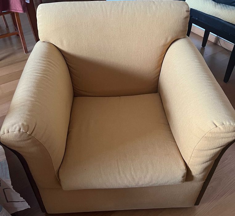 Sofá cama 2 lugares com cadeirão