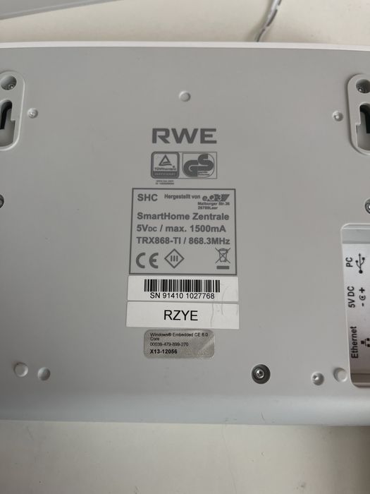 RWE SmartHome Германия Оригинал