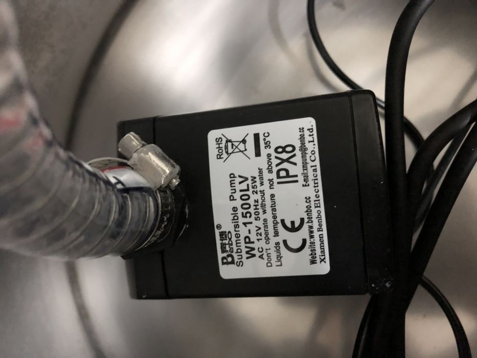 Fontanna domowa LED TORNADO