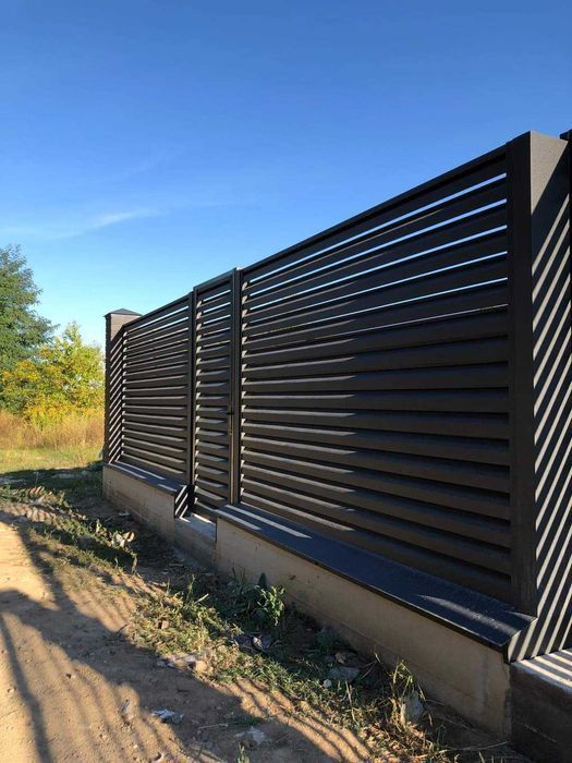 Паркан Жалюзі Металевий Забор Ранчо