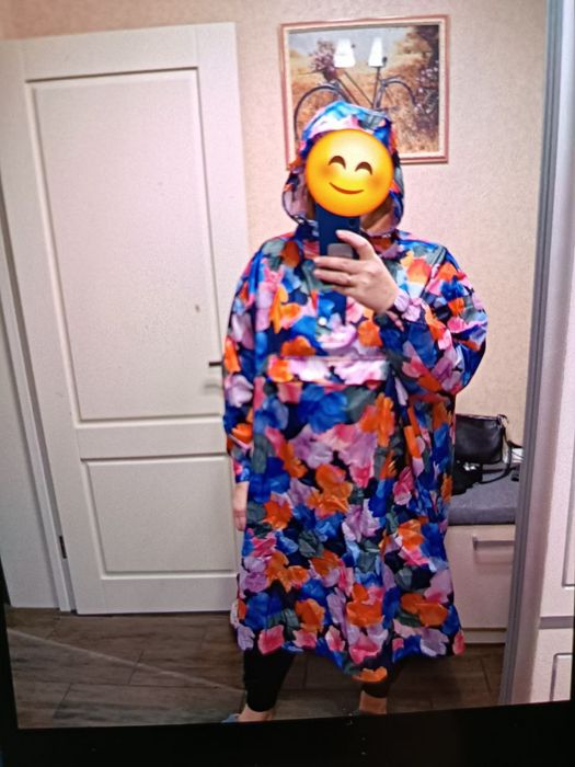 Joules Go дождевик пончо, оверсайз