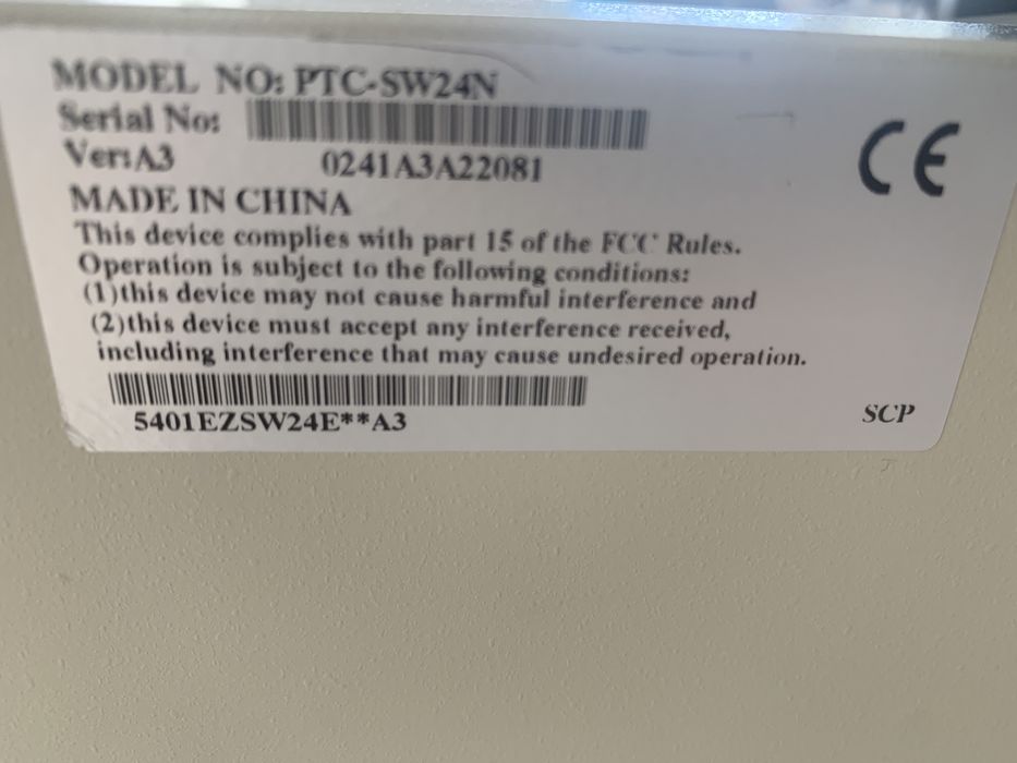 24-Port 10/100 Switch64740902315778121