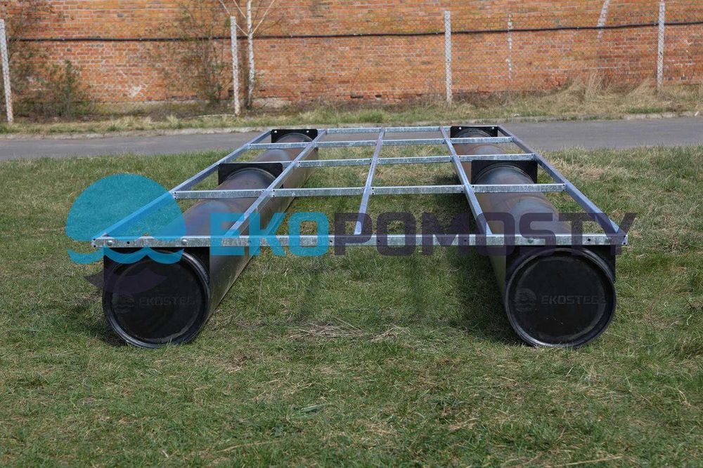 OD RĘKI! - Pomost pływający, platforma pływająca, tratwa 6x2m