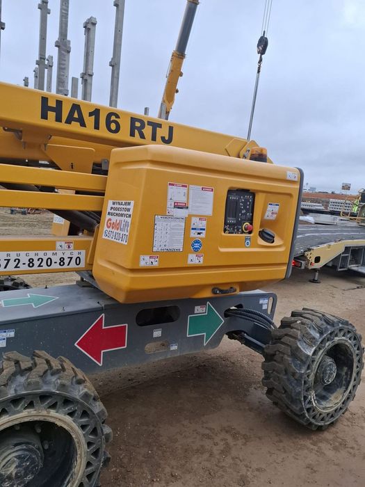 Haulotte HA16RTJ  Sprzedam maszynę, podnośnik spalinowy, przegub