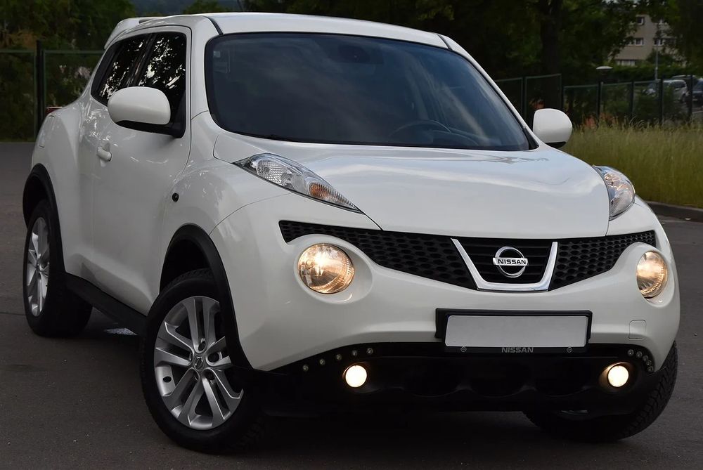 Nissan Juke TEKNA TURBO/Navi/Kame/Klimatr/KeyLess/Alu17/Ledy/Welur/BZW100%/Zadbany