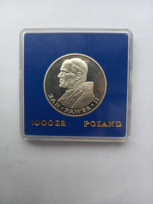 1000zł Jan Paweł II  lustezanka