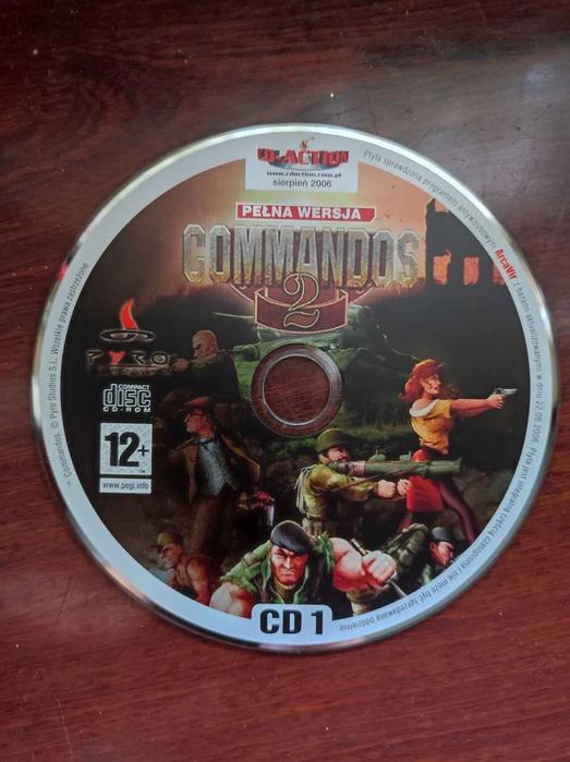 Commandos 2 Ludzie odwagi Chaos Legion 2006 gra cd action