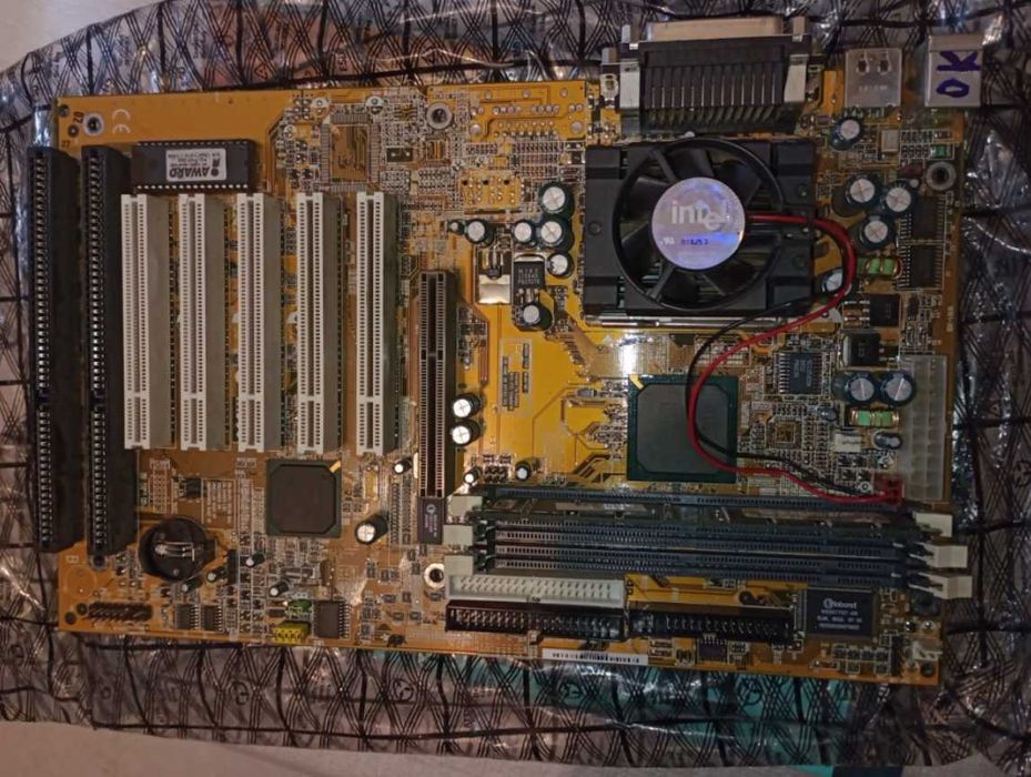 Sprawna płyta główna MSI MS6161 celeron 360MHz