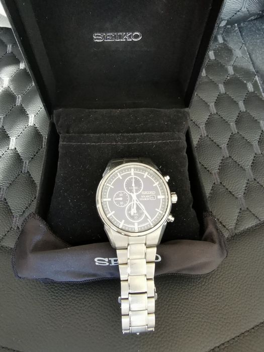 Relógio Seiko - Solar Titanium