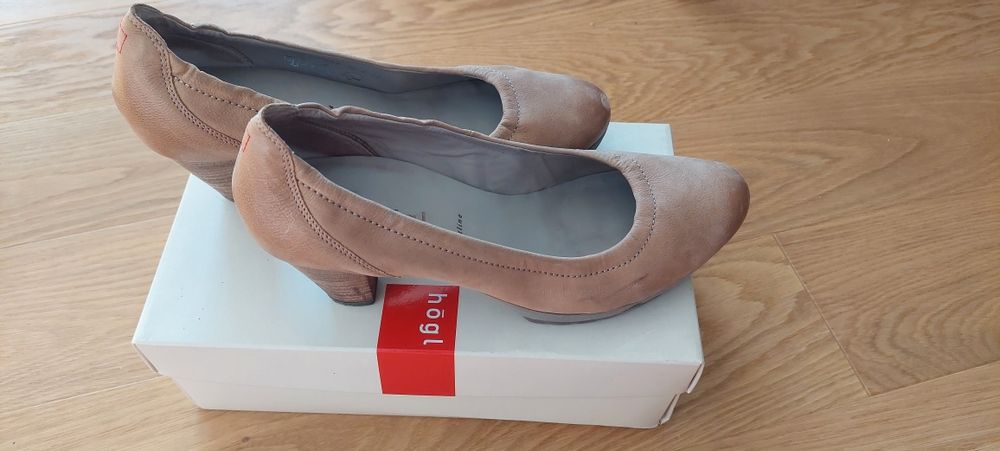 Buty Högl na obcasie