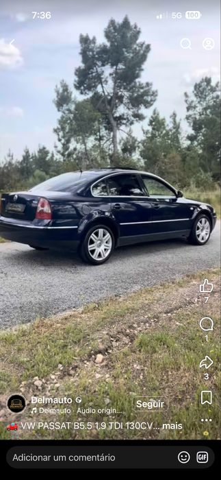 Vw pasat 1.9TDI, 130cv caiixa automatica com 259km