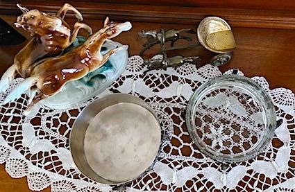 Сахарницы советские в металле и стекле