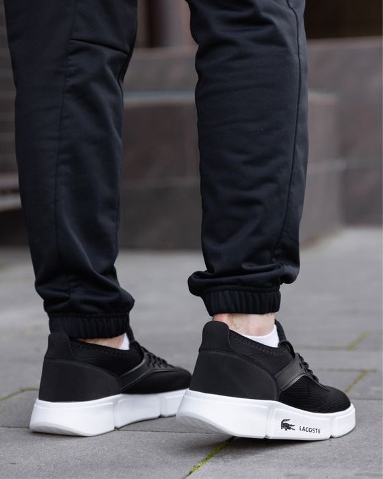 Lacoste Black White, чоловічі кросовки