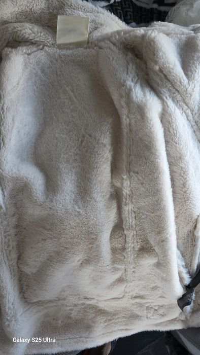 Kurtka Pilotka Aviator Pull&Bear M | Ciepły Kożuszek Biker Camel (Stan Idealny)