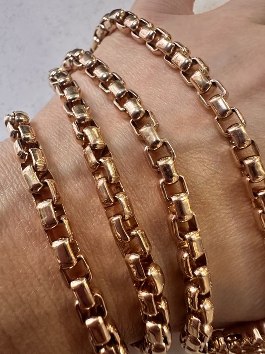 Ланцюжок золотий новий плетіння венеція / Цепочка