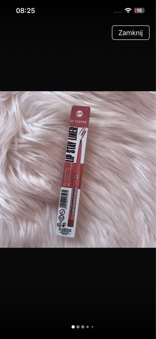 Bell Lip Stay Liner 01 Toffee Wodoodporna konturówka do ust