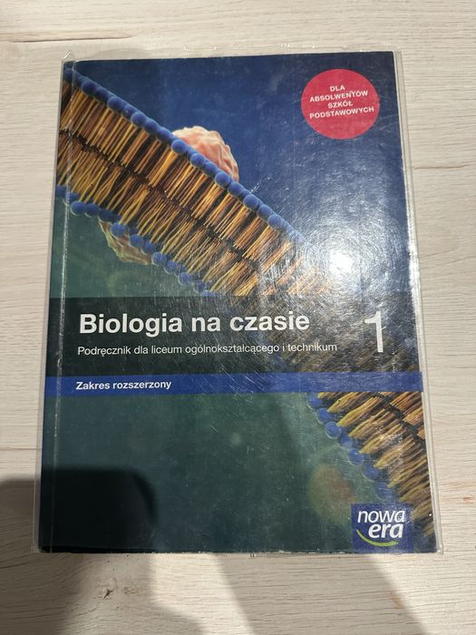 Ksiazka z biologii do klasy 1