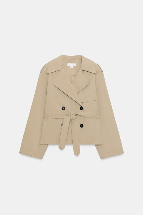 Тренч Zara s/m беж
