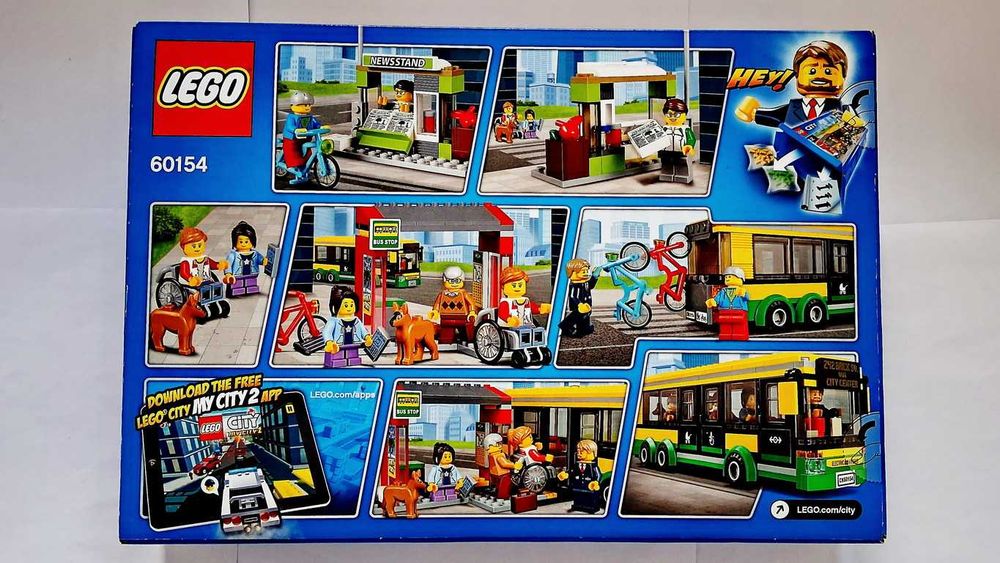 Lego City Traffic 60154 Bus Station selado