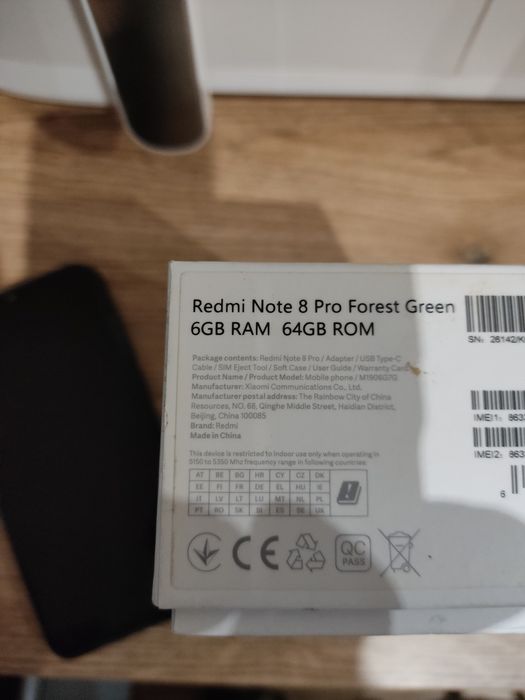 Xiaomi redmi note 8 pro 6g /64g