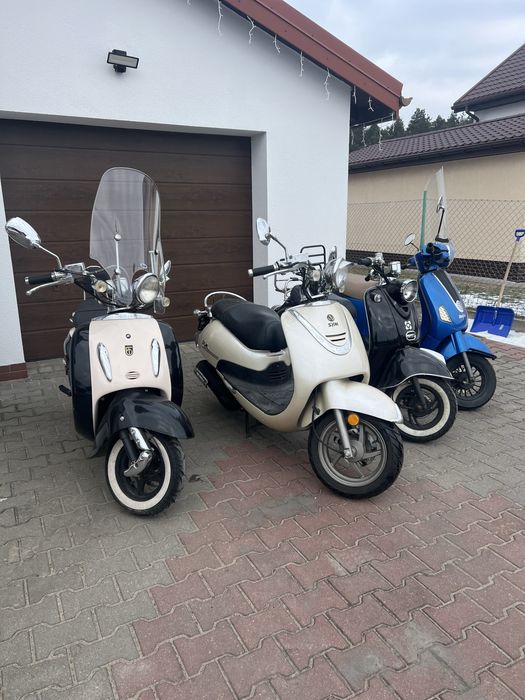 Retro skuter 50cc 4-suw