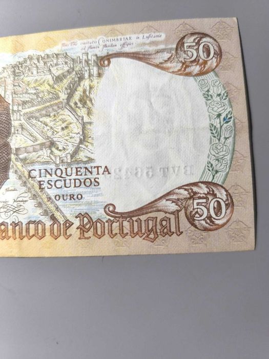 Nota de Banco 50 Escudos – “Rainha Santa Isabel”