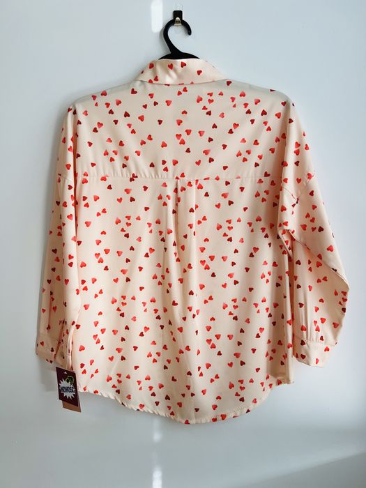 Koszula damska serca beżowa r.uniwersalny