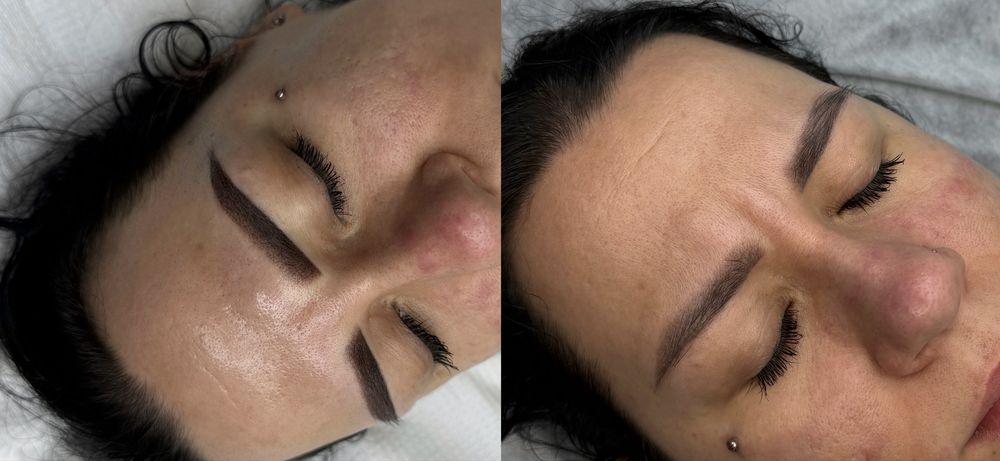 Modelka na makijaz permanenty