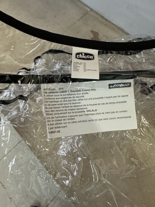 Capa proteção chuva Chicco