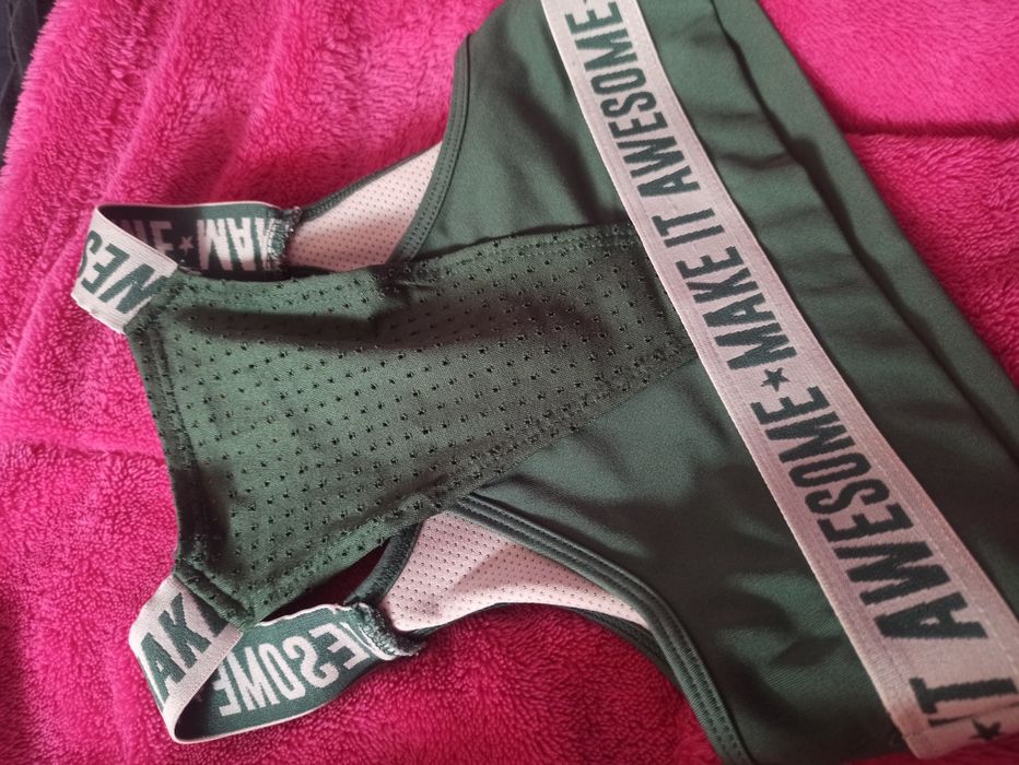 Top sprtowy, Zara, crop top, bluzka