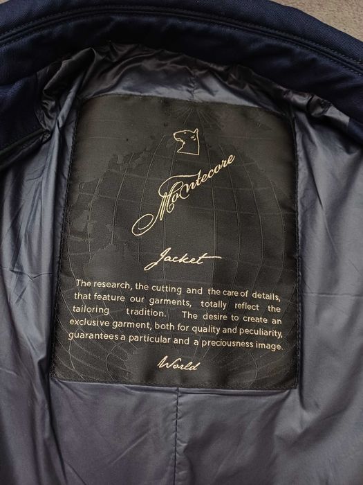 Montecore Vitale Barberis Canonico wełniana kurtka rozmiar 52 L